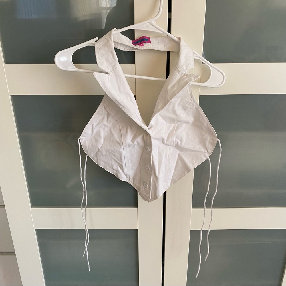Edikted Tie Back Tank/Vest | Sz S